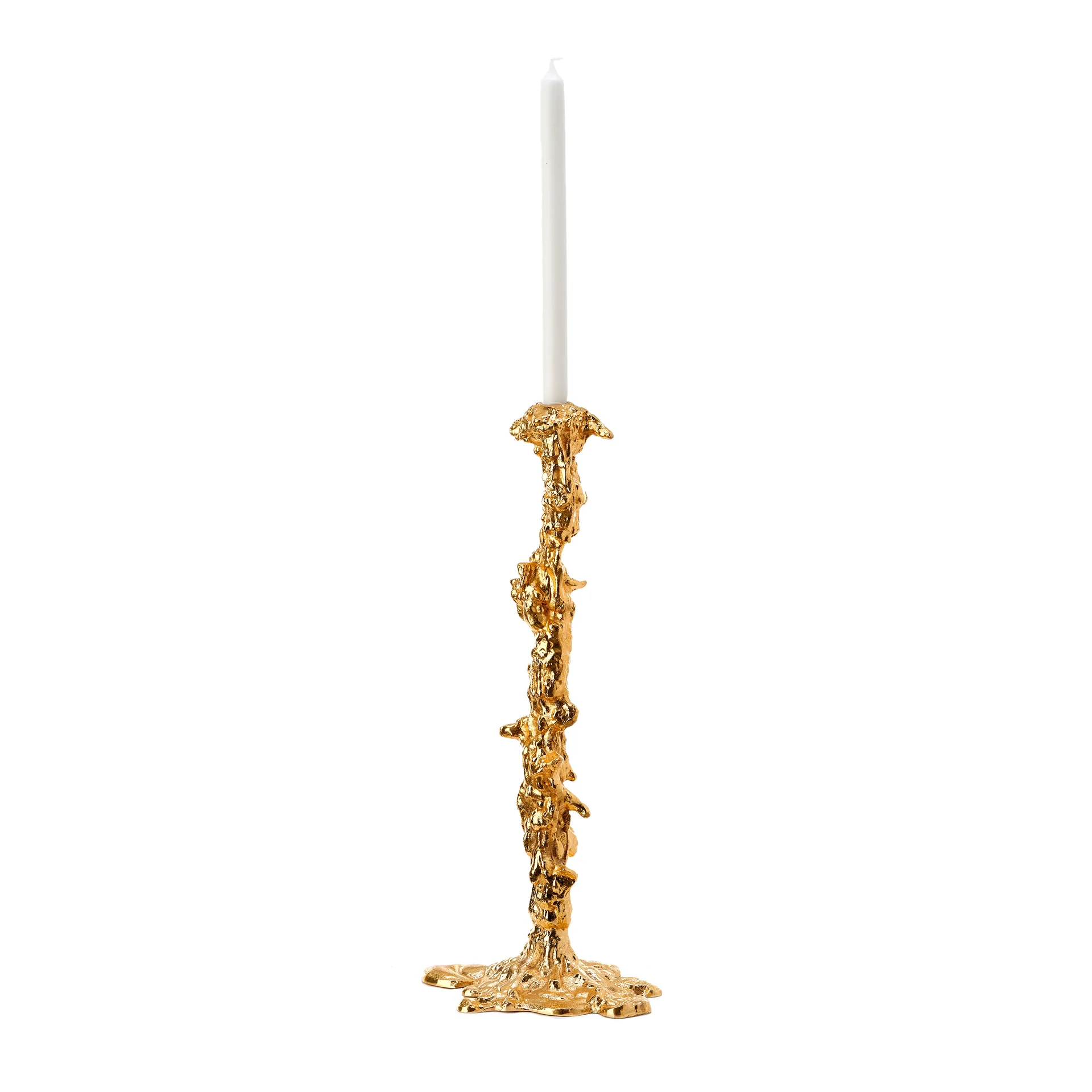 Drip ljusstake XXL 50 cm, Guld POLSPOTTEN