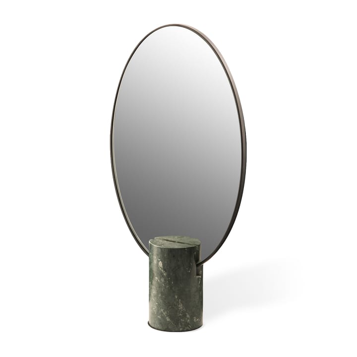 Oval Marble bordsspegel - Grön - POLSPOTTEN