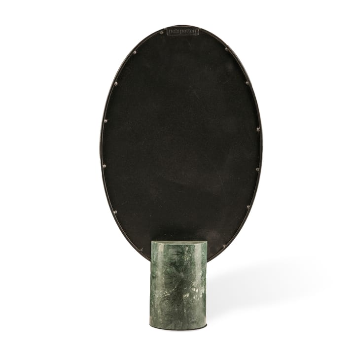 Oval Marble bordsspegel, Grön POLSPOTTEN