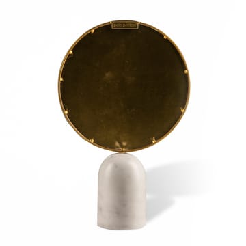 Round Marble bordsspegel - Vit - POLSPOTTEN