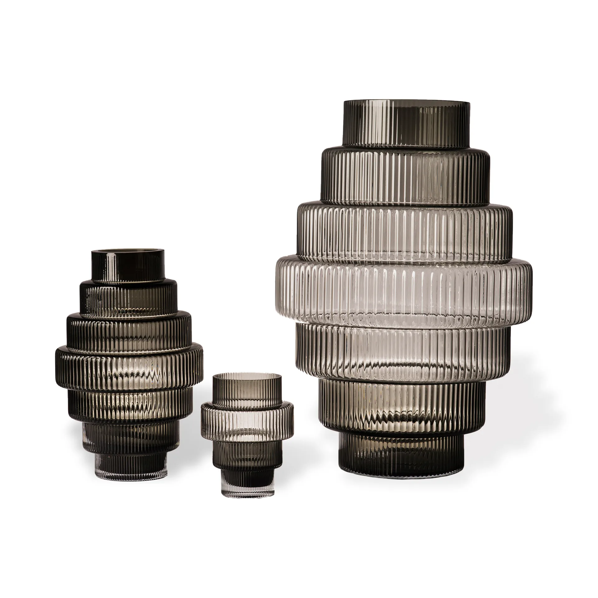 Steps vas L 50 cm, Dark grey POLSPOTTEN