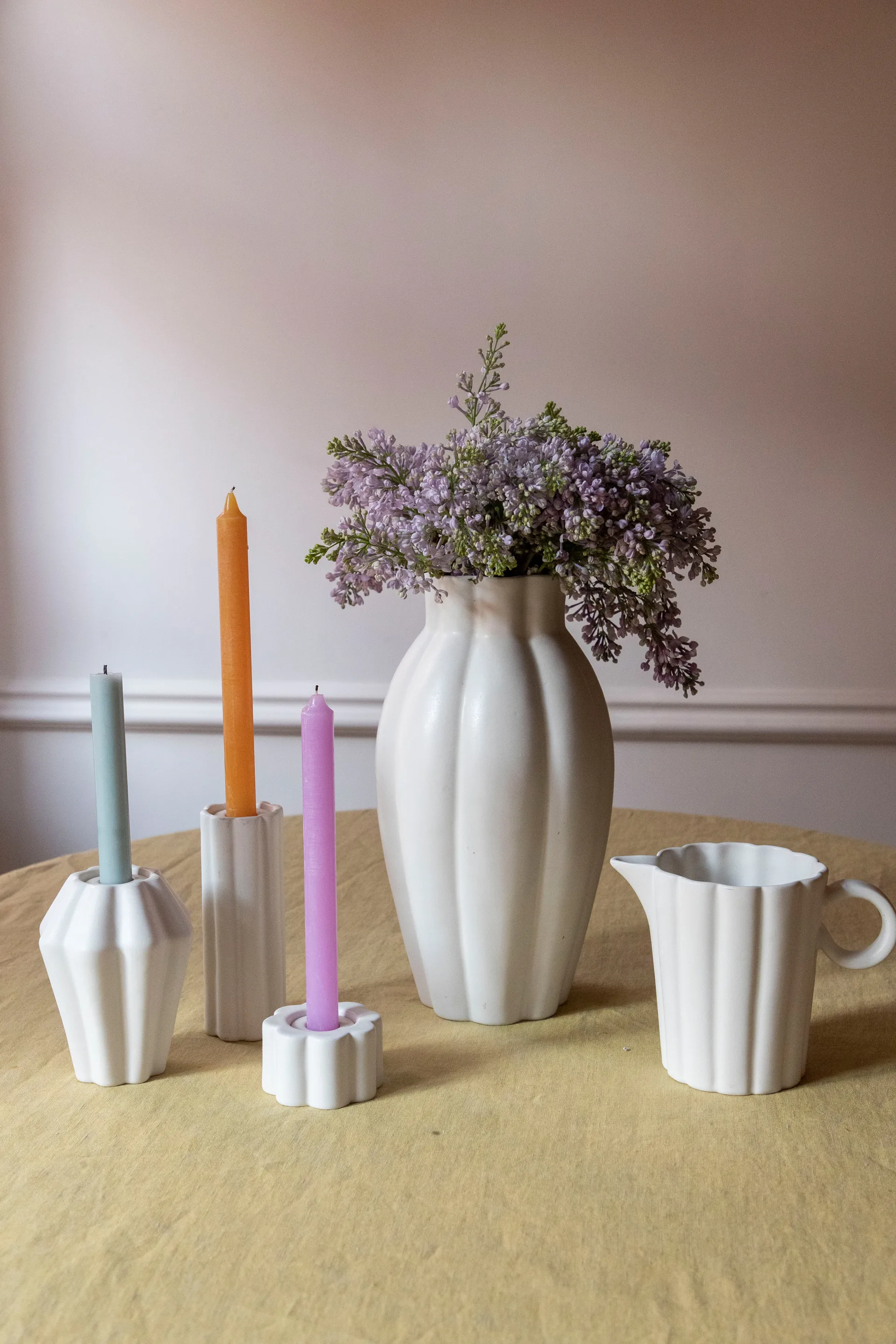 Birgit vas 35 cm, Shell PotteryJo