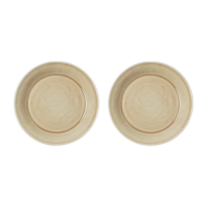 Daga desserttallrik Ø20 cm 2-pack - Oat - PotteryJo