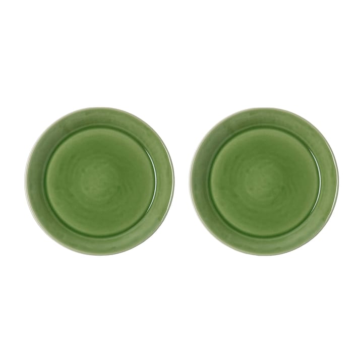 Daga tallrik Ø25 cm 2-pack - Green - PotteryJo