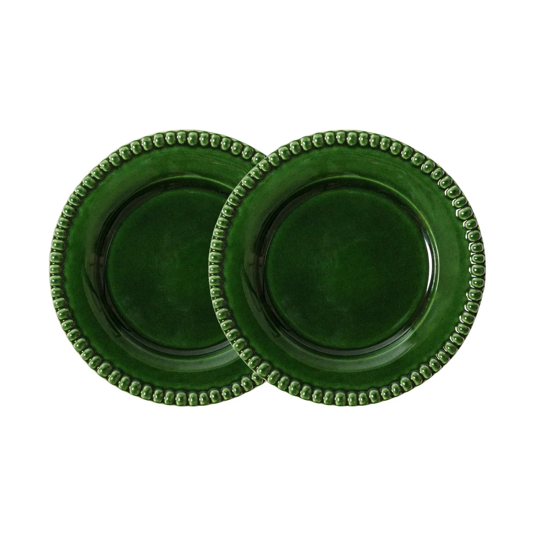 Daria desserttallrik Ø22 cm 2-pack, Moss PotteryJo