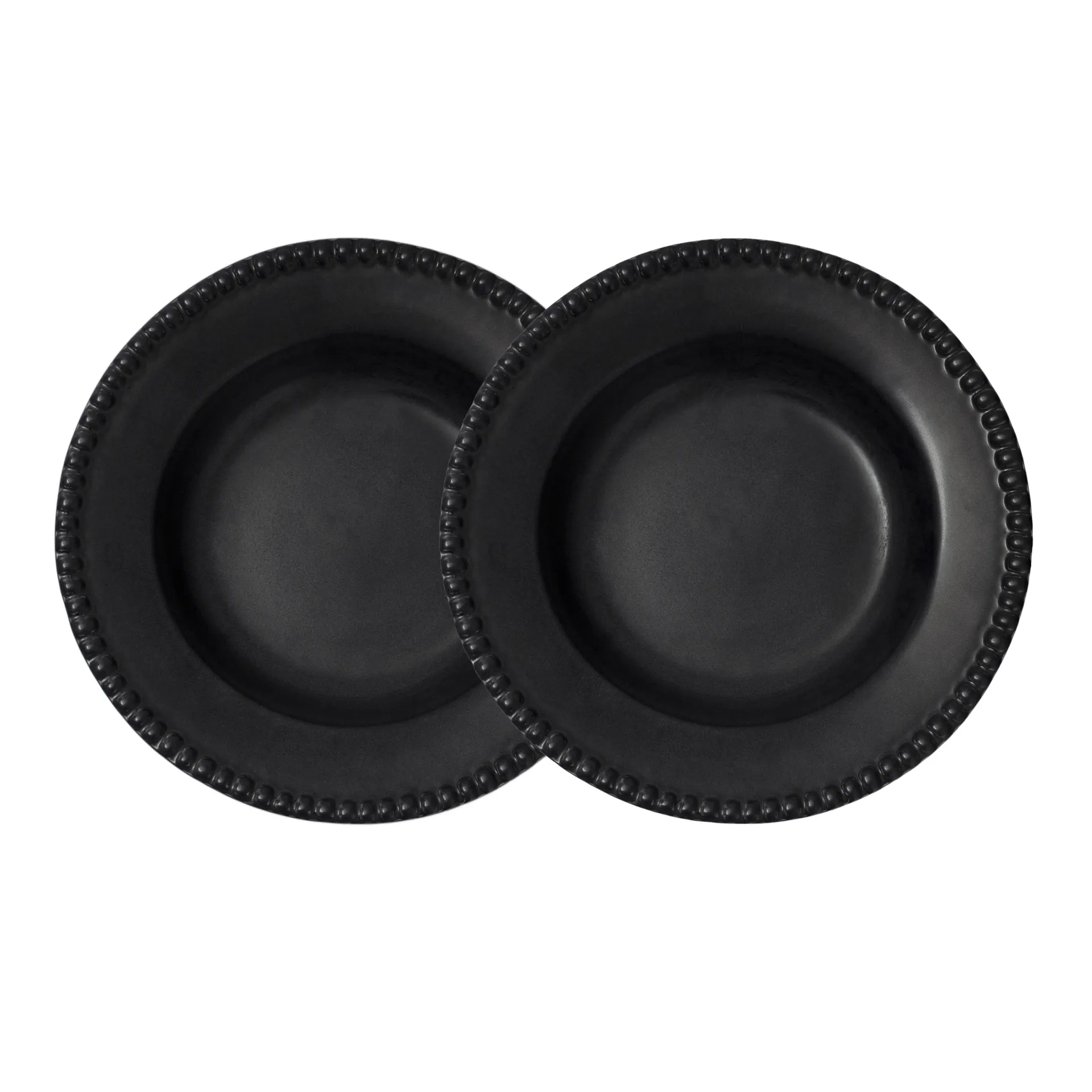 Daria djup tallrik Ø26 cm 2-pack, Ink black PotteryJo