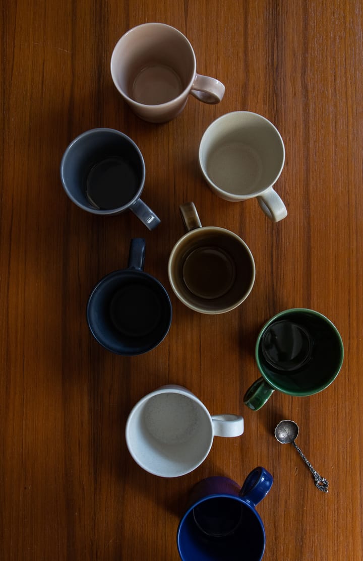 Daria kopp med handtag 2-pack, Ink black PotteryJo