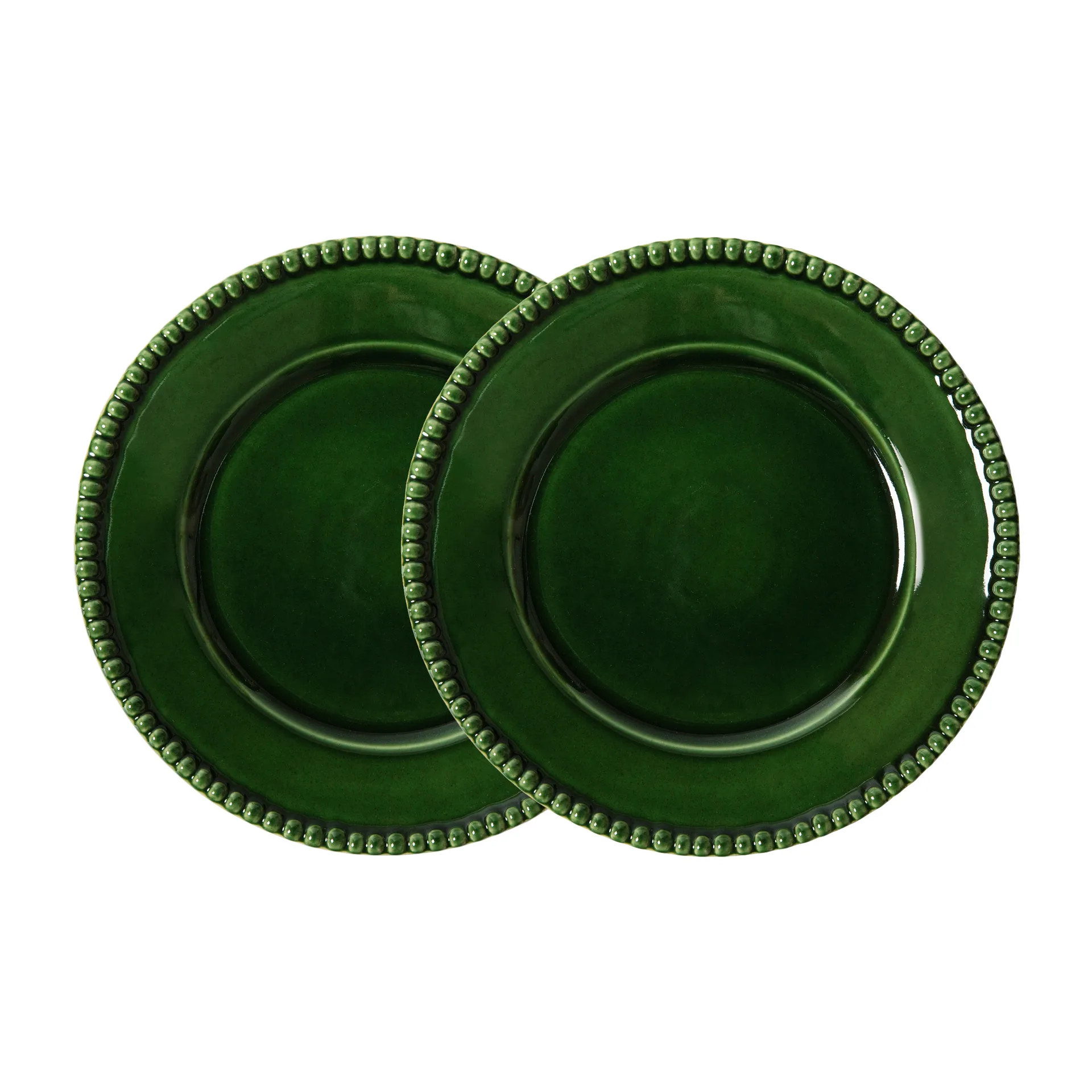 Daria mattallrik Ø28 cm 2-pack, Moss PotteryJo