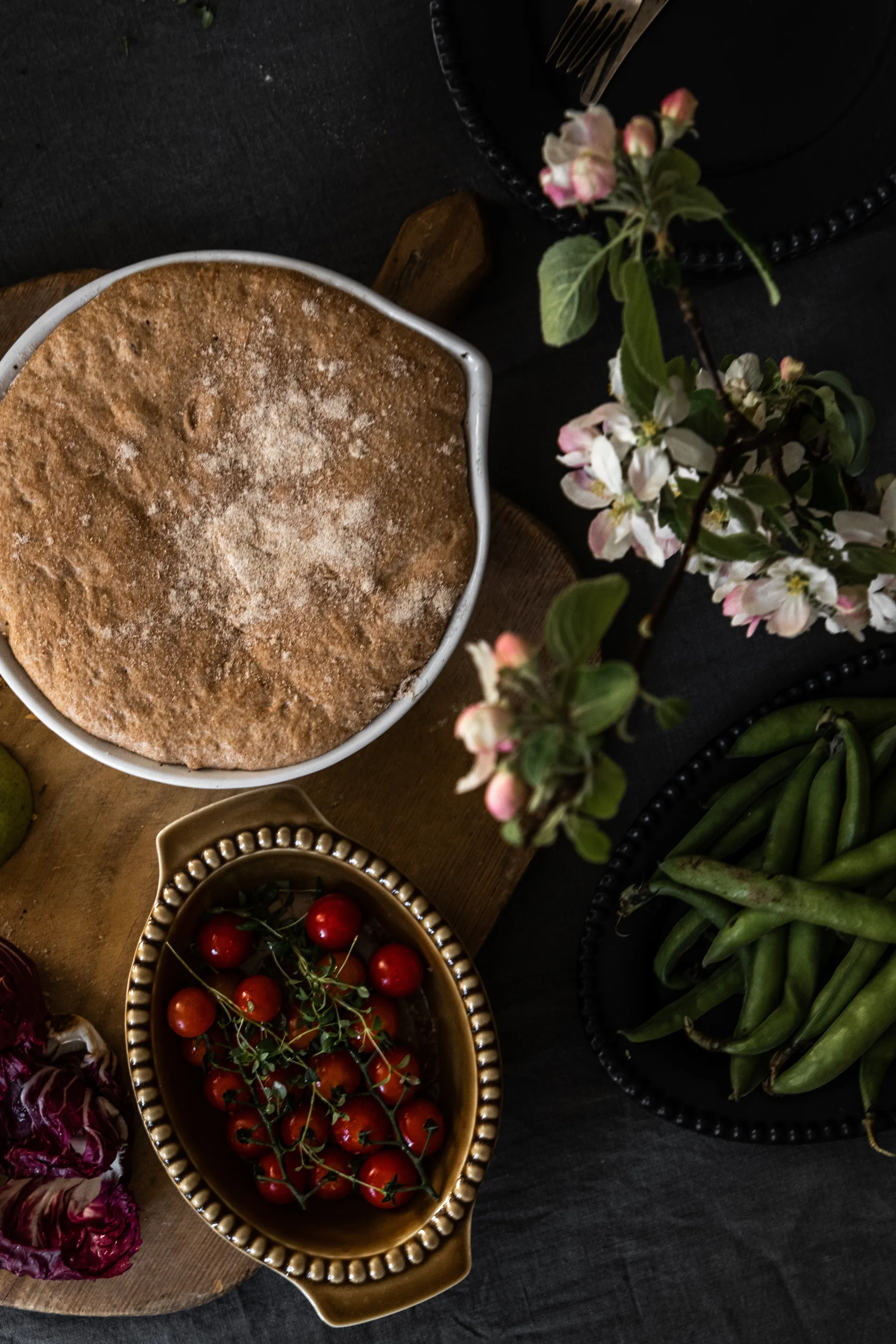 Peep degskål 27 cm, cotton white PotteryJo