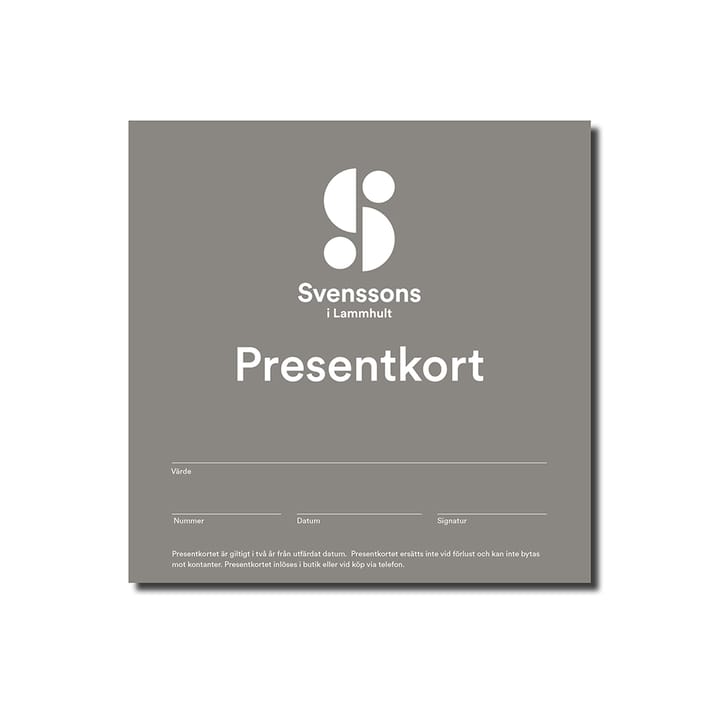 Presentkort - 500:- - Presentkort
