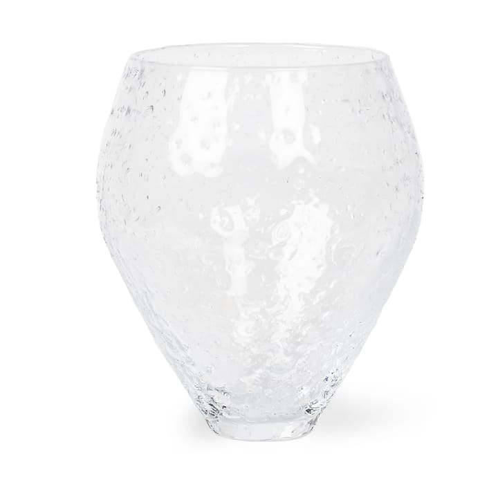 Crushed glasvas medium - Clear - Ro Collection
