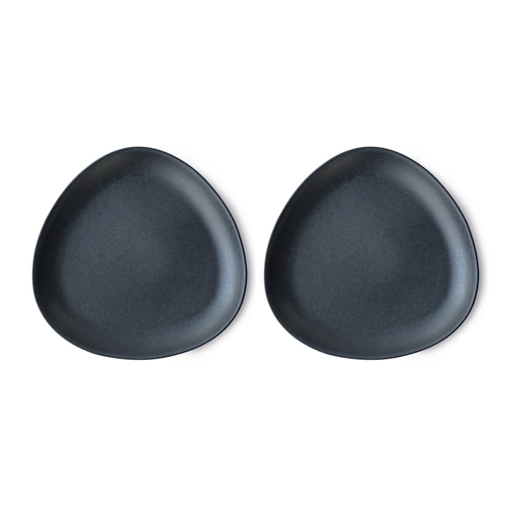 Plate no.34 2-pack - Lava stone - Ro Collection