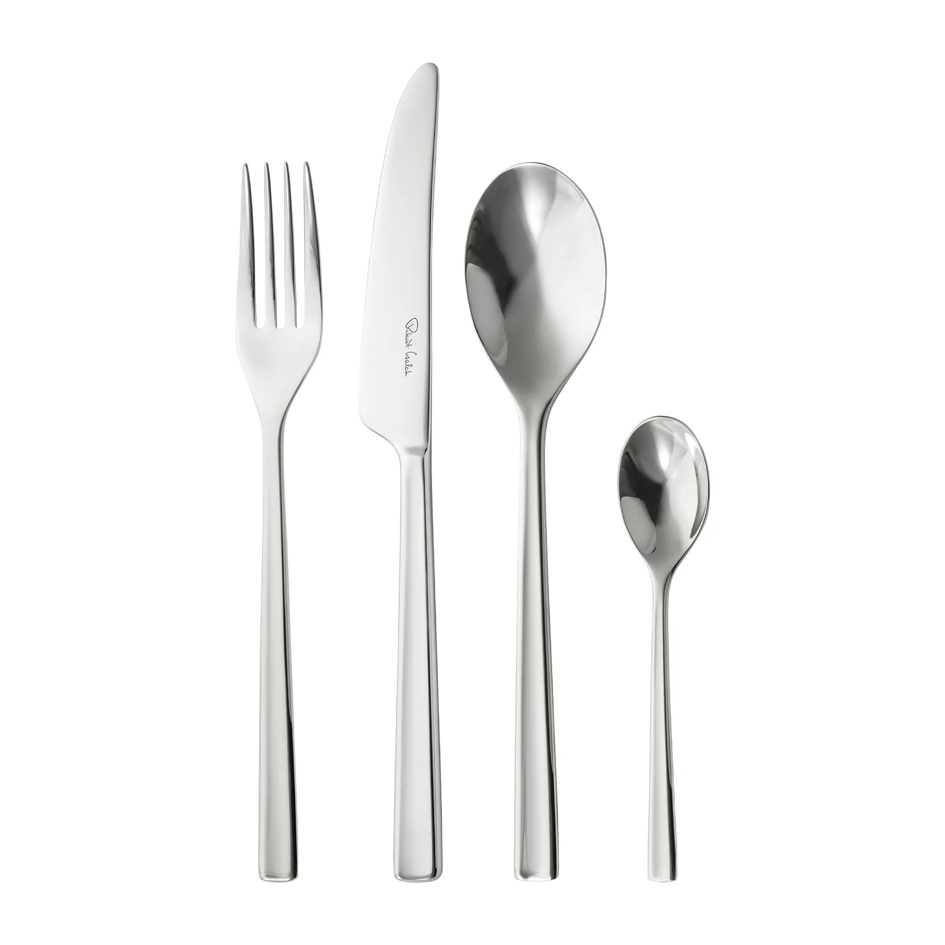 Blockley bestickset blank, 24 delar Robert Welch