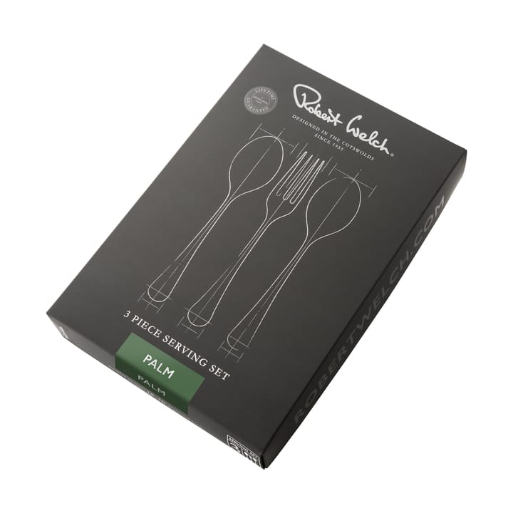 Palm Bright serveringsbestick 3 delar, Rostfritt stål Robert Welch