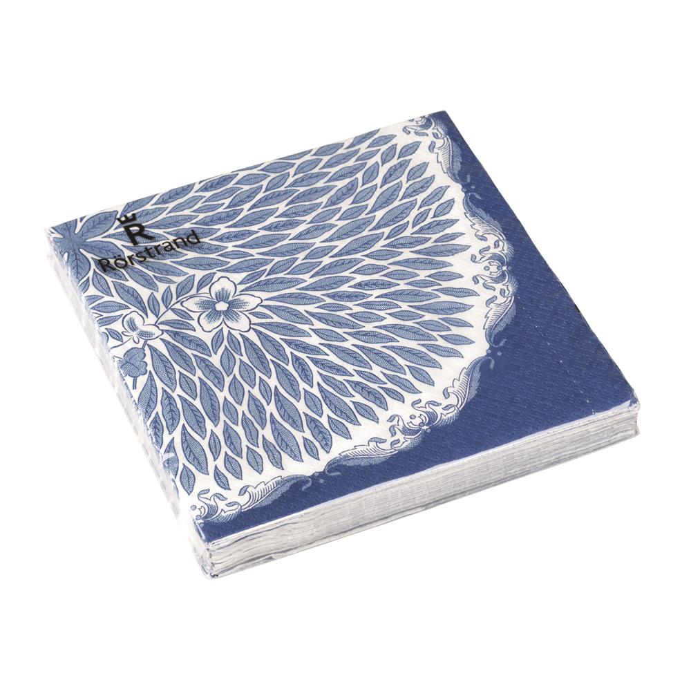 Rörstrand Ostindia Floris servett 20-pack 33x33 cm | Skandinavisk Design | Servetter | Blå