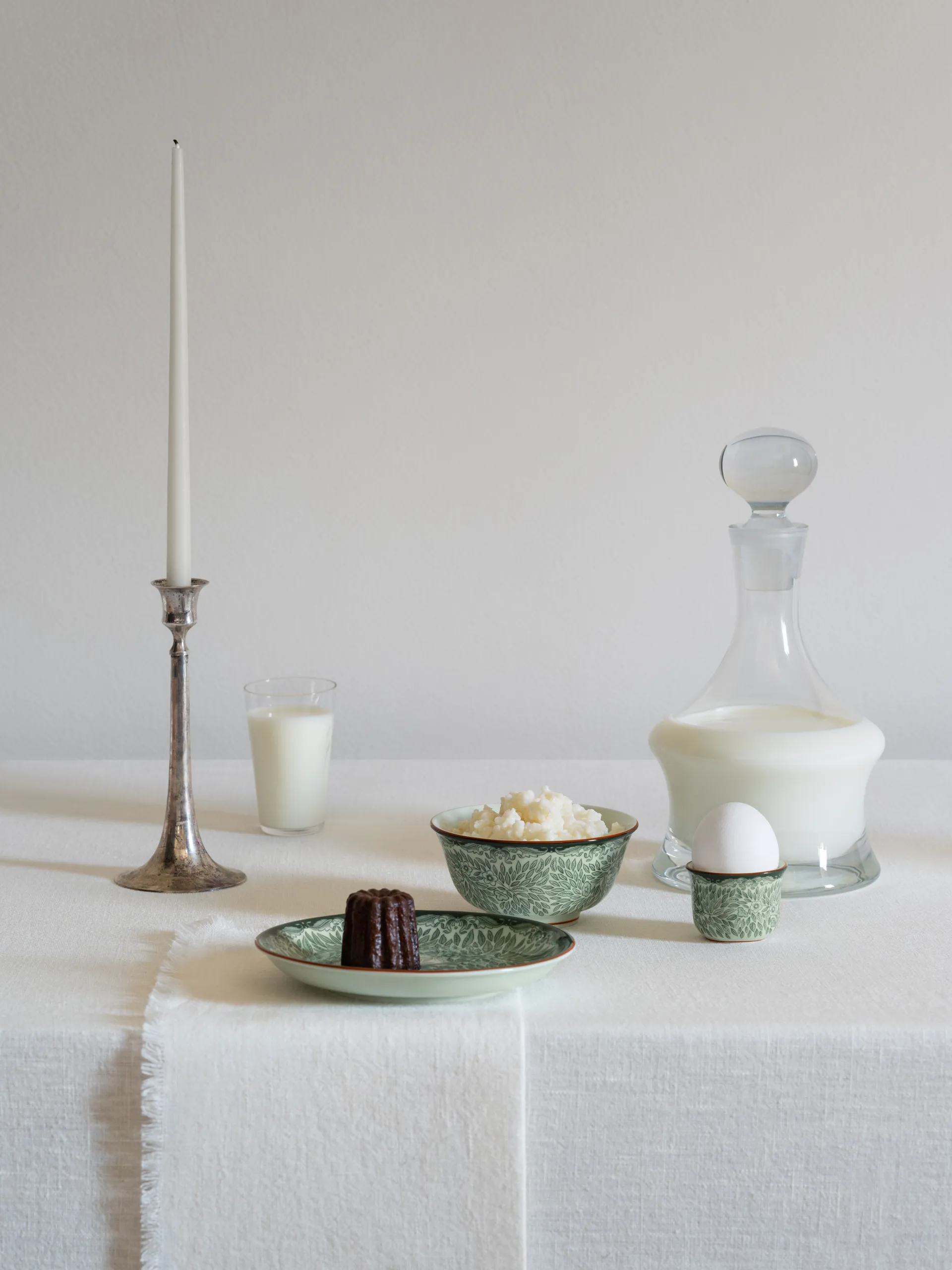 Ostindia Floris skål 30 cl, Grön Rörstrand