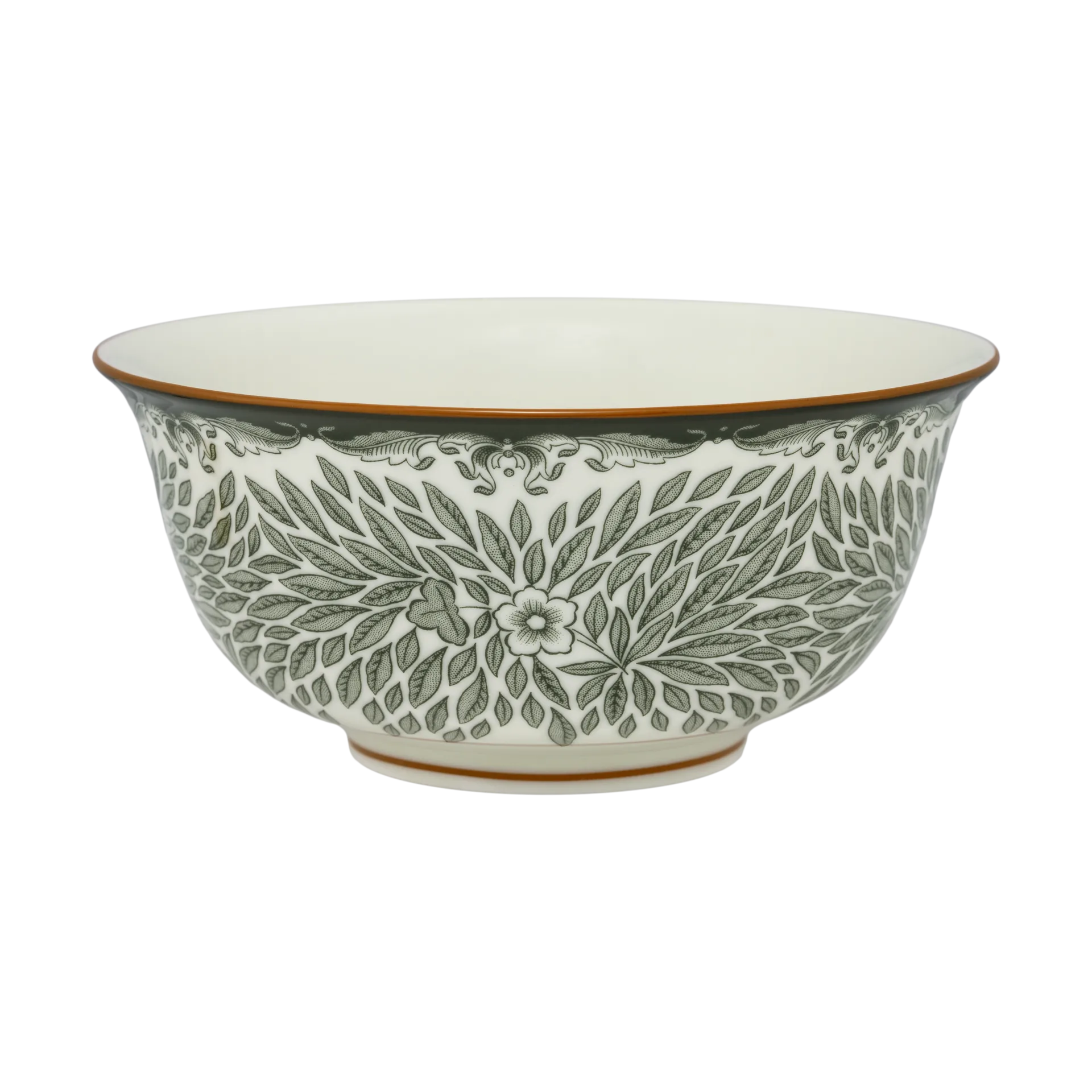 Ostindia Floris skål 50 cl, Grön Rörstrand