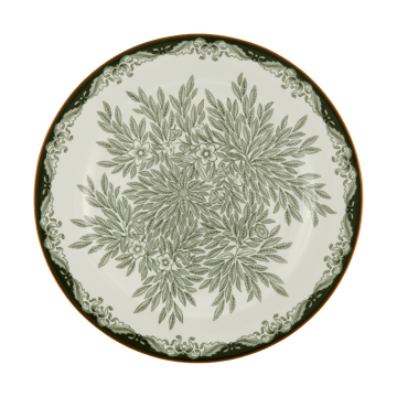 Ostindia Floris tallrik Ø27 cm - Grön - Rörstrand