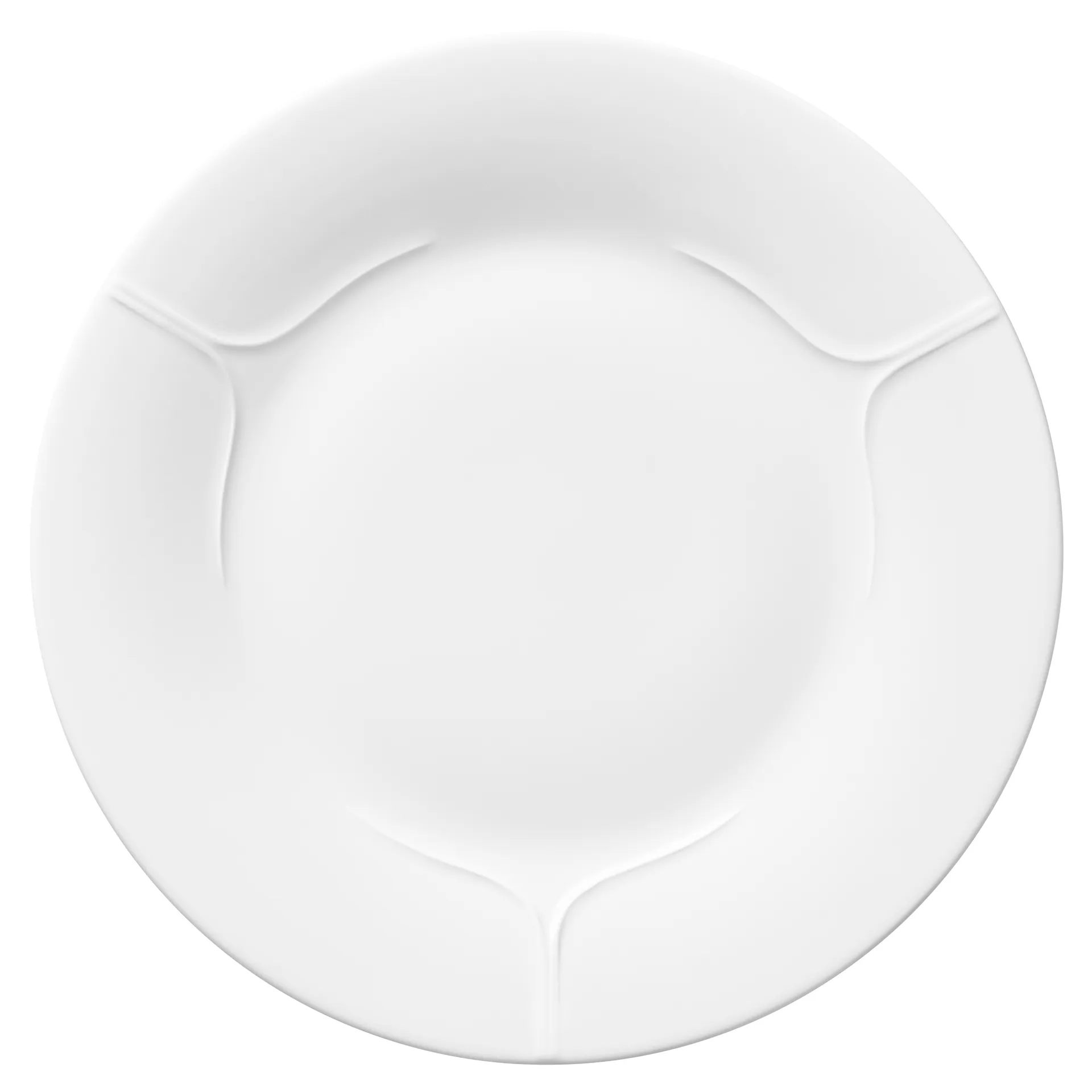 Pli Blanc tallrik 26 cm, Vit Rörstrand