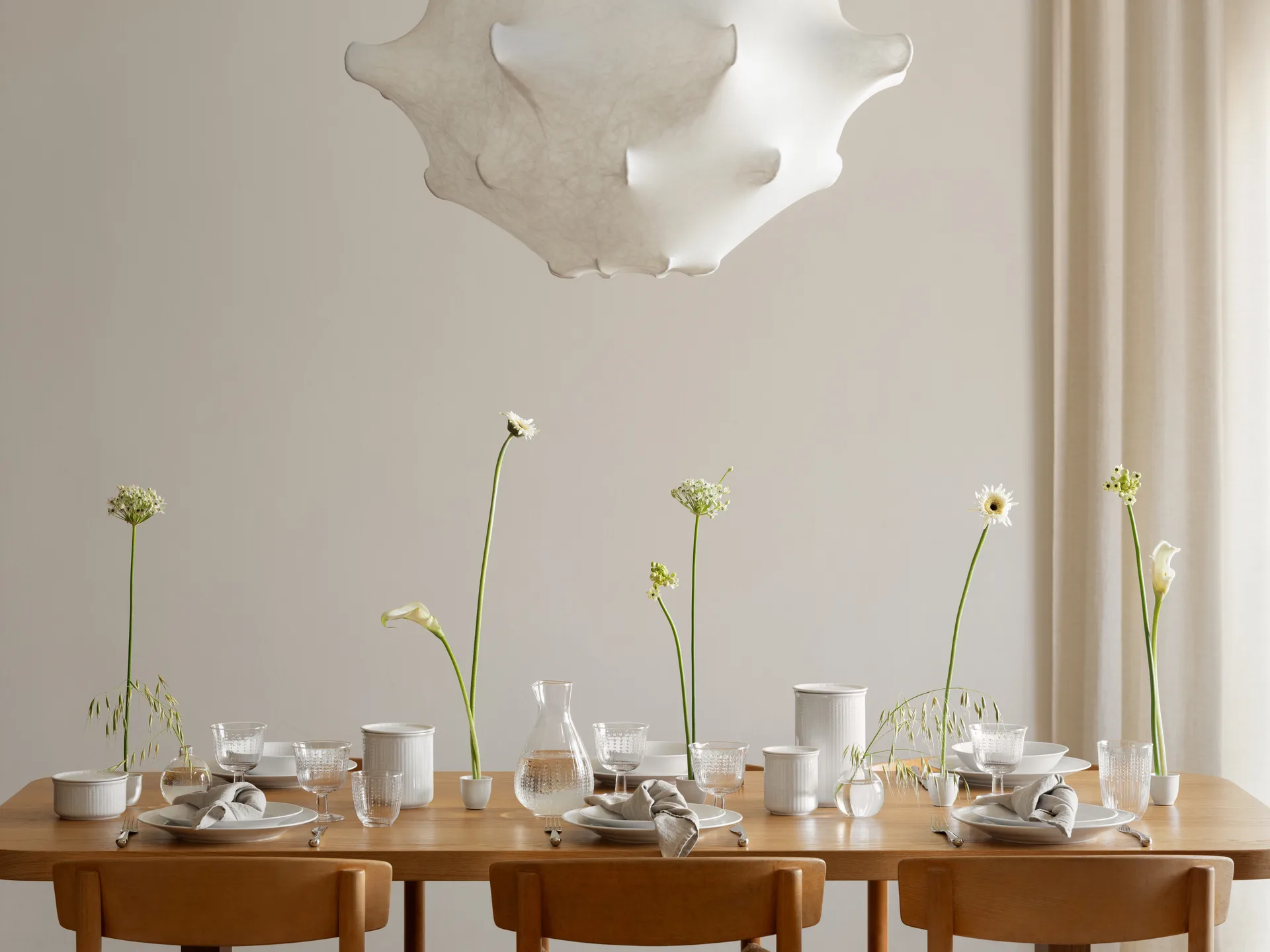 Swedish Grace förvaringsburk L 1,3 L, Snö Rörstrand