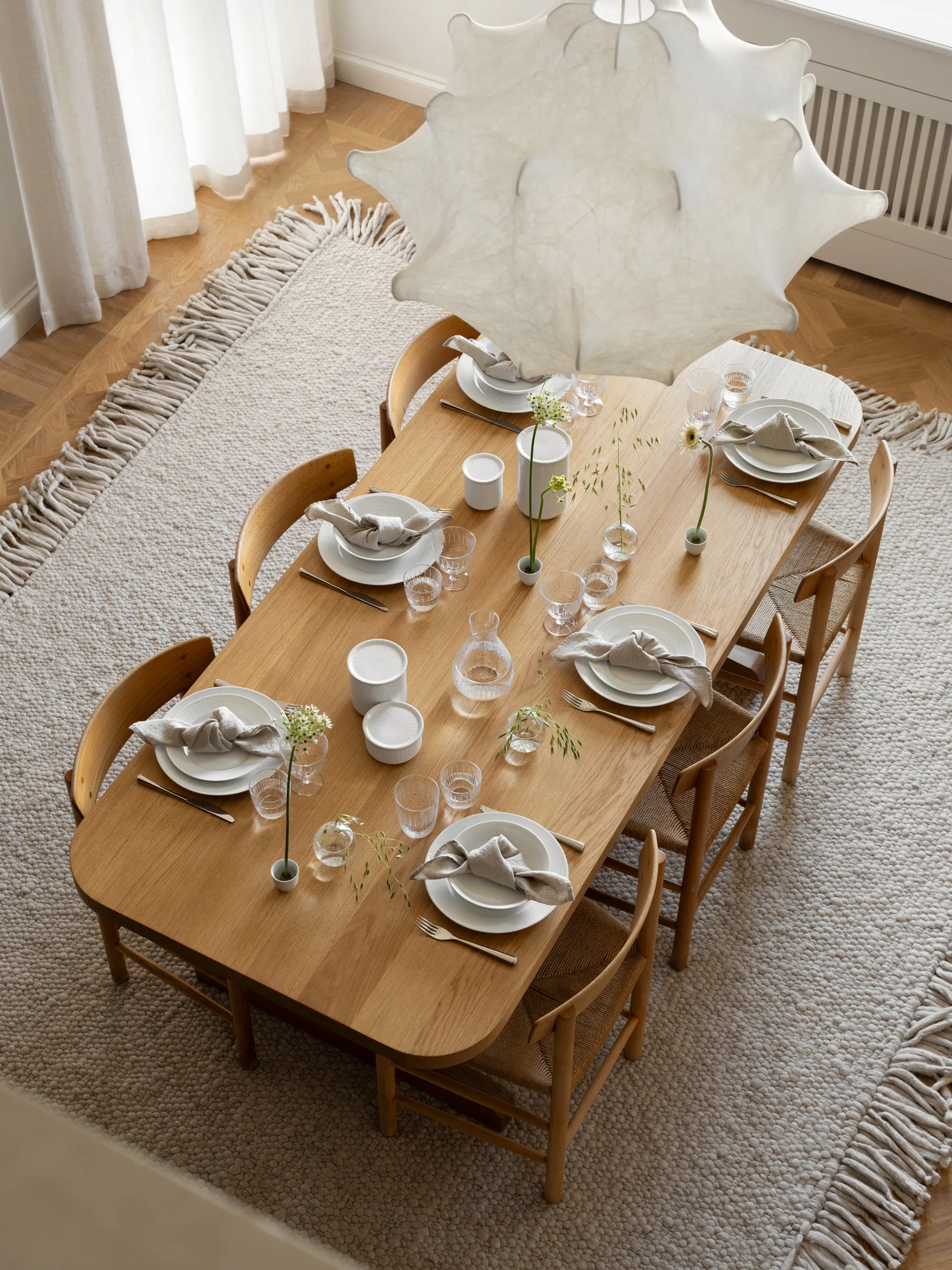 Swedish Grace förvaringsburk M 0,8 L, Snö Rörstrand