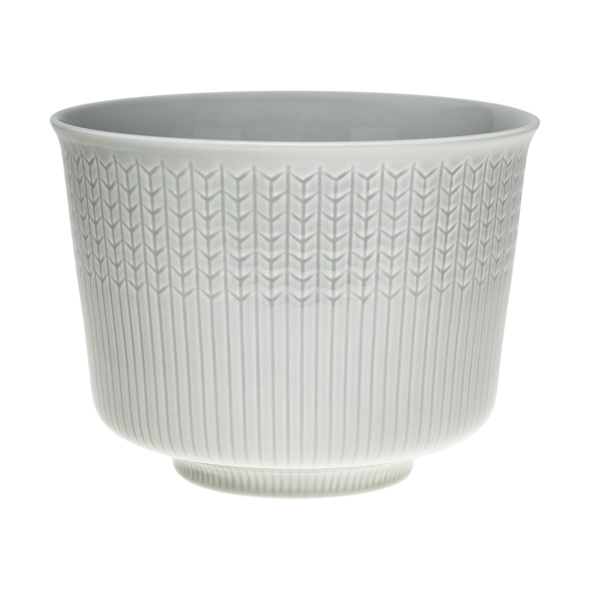 Rörstrand Swedish Grace kruka o20 cm Dimma | Skandinavisk Design | Krukor | Grå