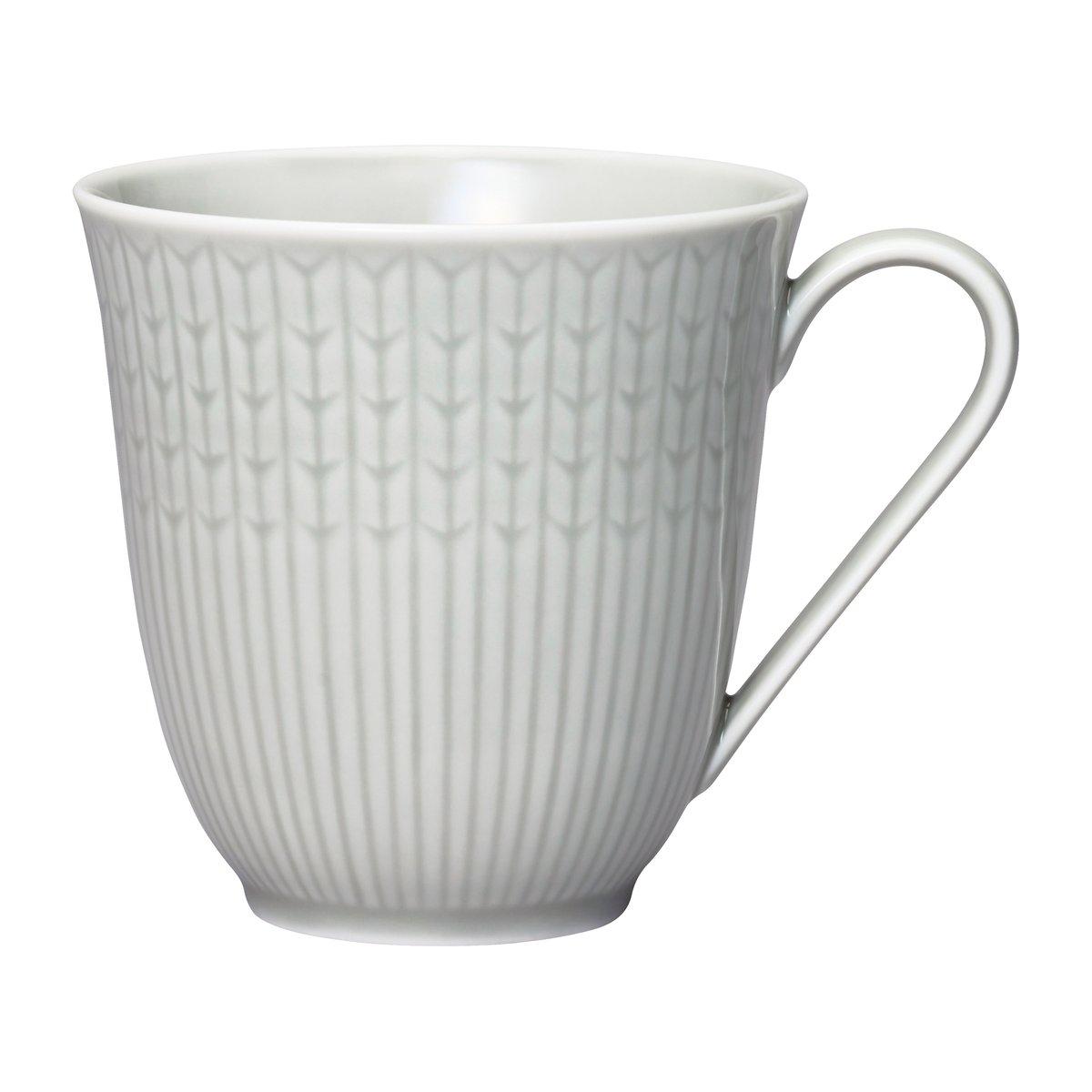 Rörstrand Swedish Grace mugg 30 cl Dimma (grå) | Skandinavisk Design | Kaffekoppar | Grå