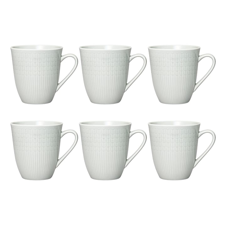 Swedish Grace mugg 50 cl 6-pack Dimma (grå) - undefined - Rörstrand