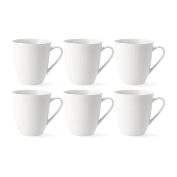Swedish Grace mugg 50 cl, 6-pack snö (vit) - undefined - Rörstrand