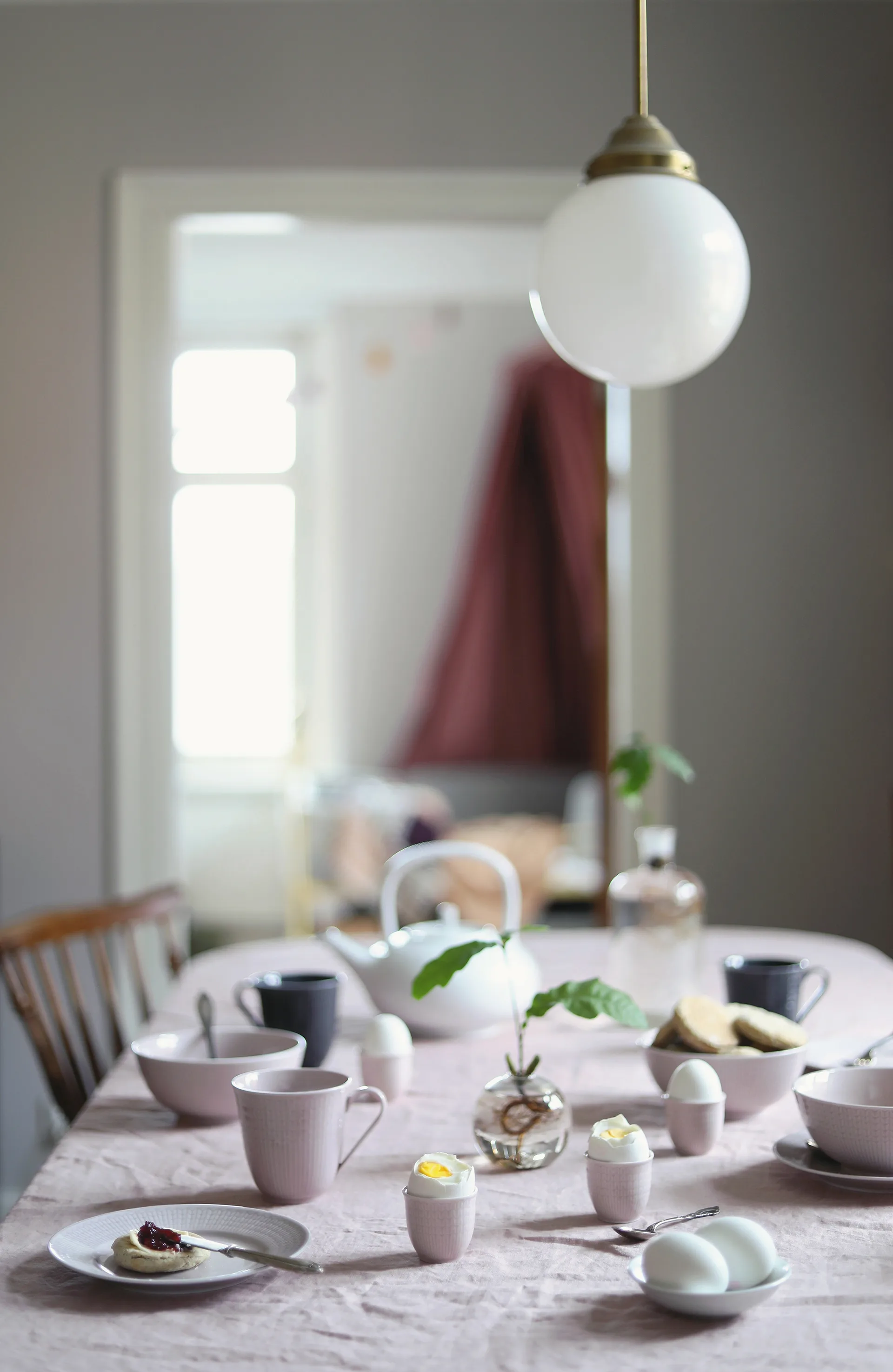 Swedish Grace skål 30 cl, ros (rosa) Rörstrand