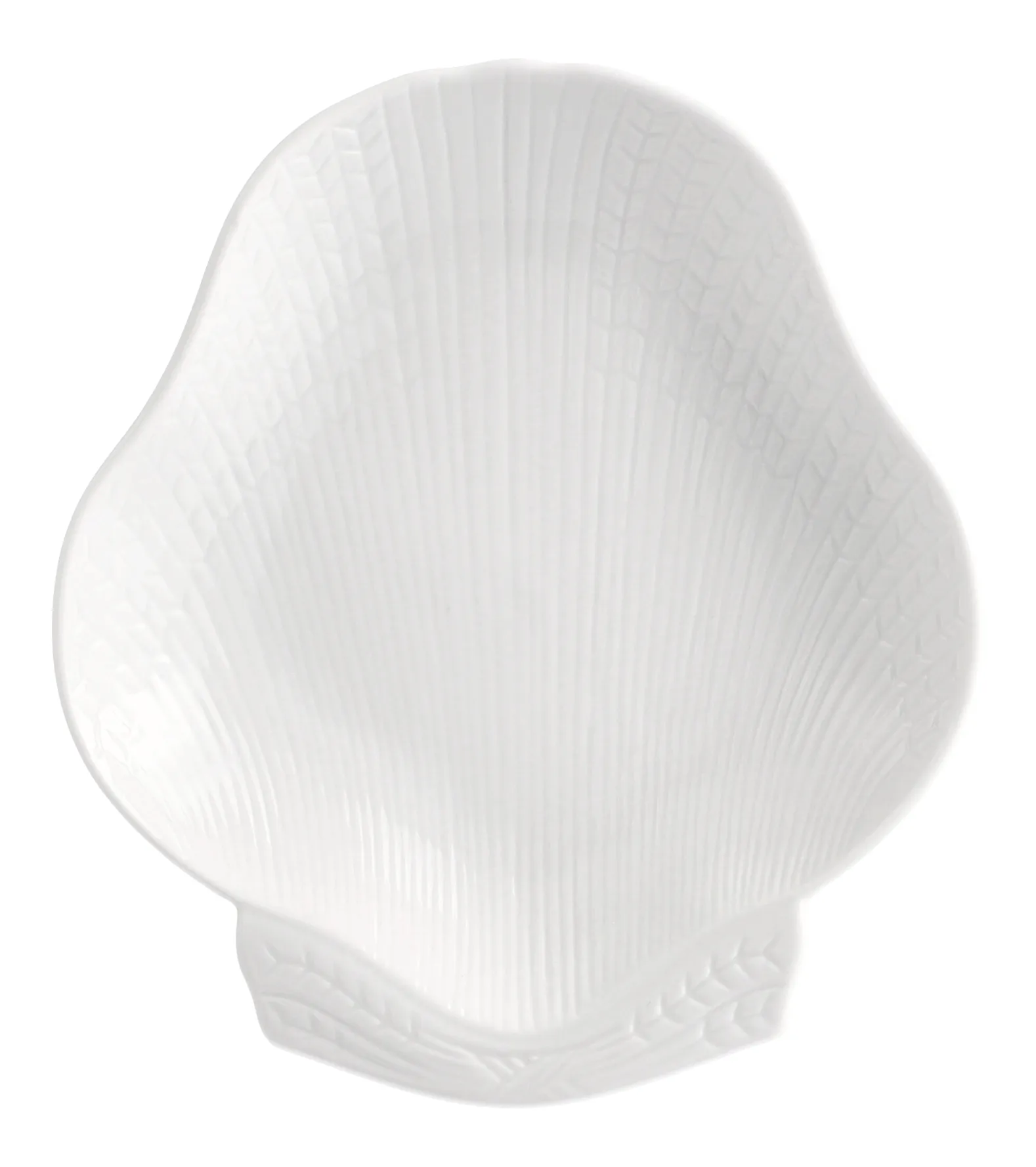 Swedish Grace snäckfat 18x16 cm, Snö (vit) Rörstrand