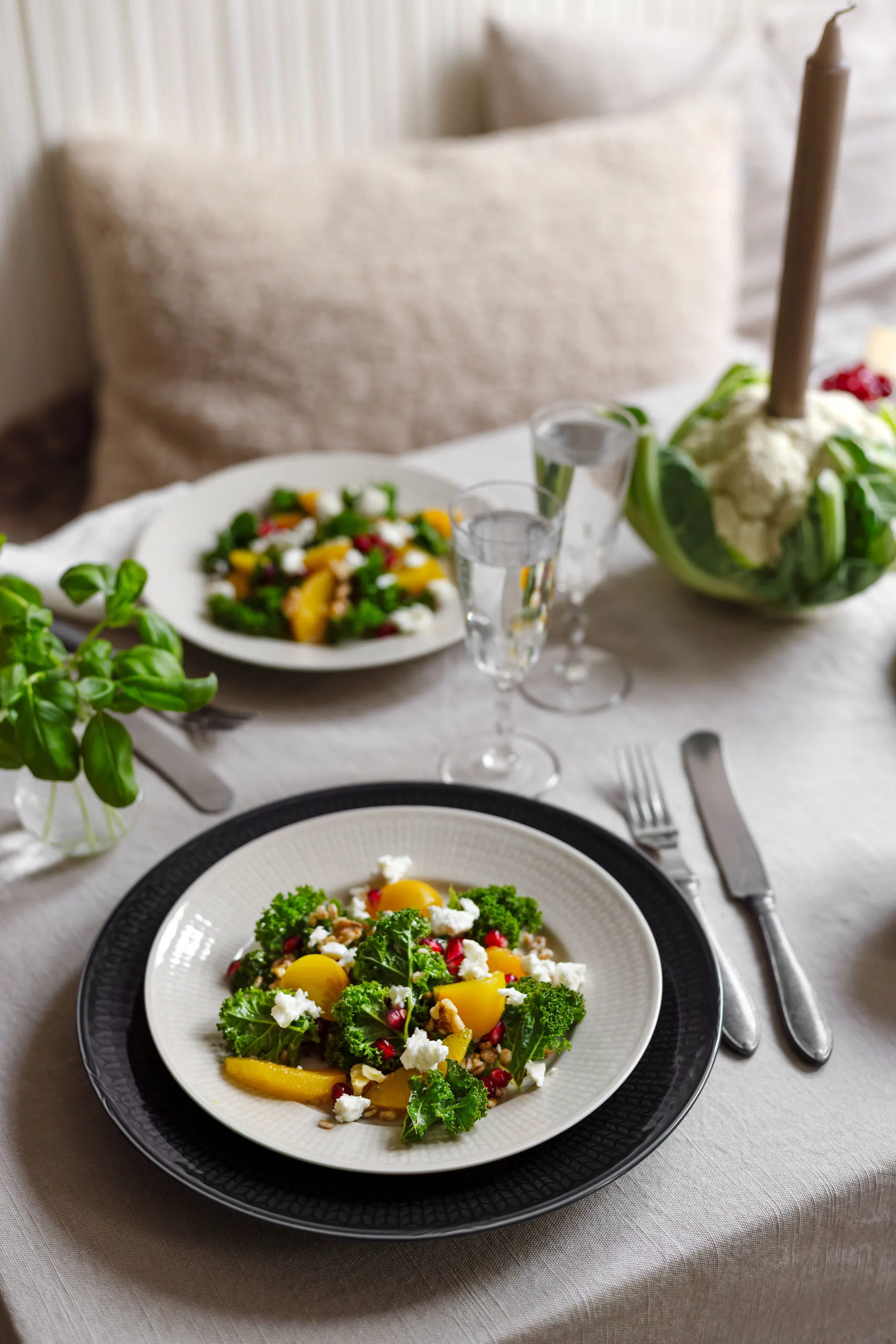 Swedish Grace tallrik Ø21 cm, Havre Rörstrand