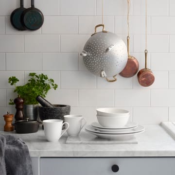 Swedish Grace tallrik Ø21 cm - snö (vit) - Rörstrand