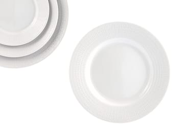 Swedish Grace tallrik Ø21 cm - snö (vit) - Rörstrand