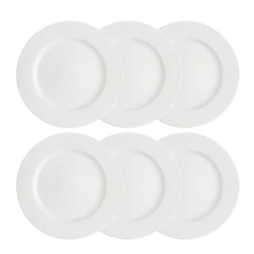 Swedish Grace tallrik 27 cm 6-pack snö (vit) - undefined - Rörstrand