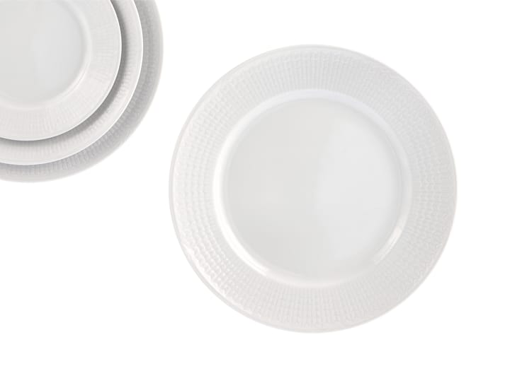 Swedish Grace tallrik 27 cm - snö (vit) - Rörstrand