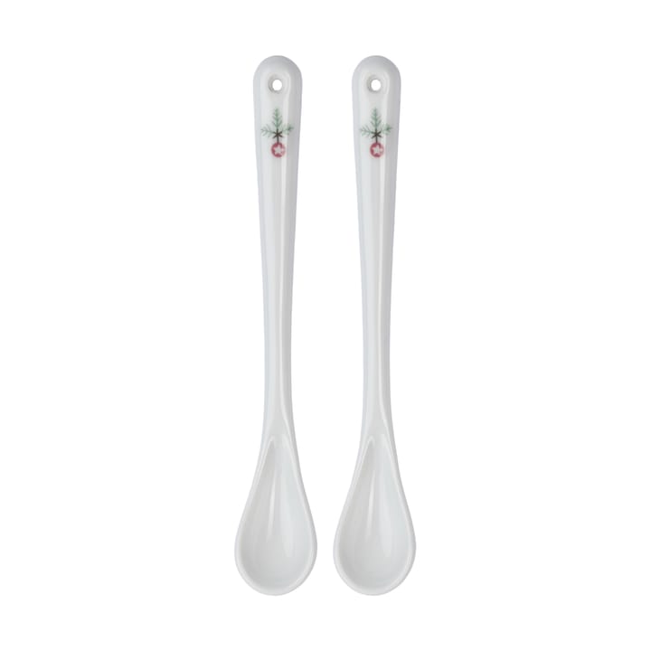 Swedish Grace Winter sked 15 cm 2-pack - Vit - Rörstrand