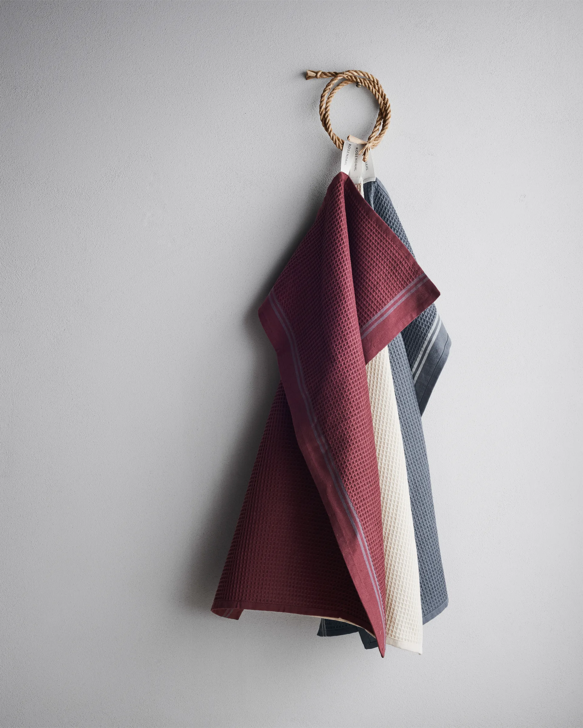 Alpha kökshandduk 50x70 cm, Mörkgrå Rosendahl