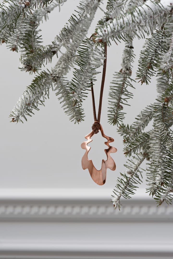 Forest tales ekblad julhänge 8,5 cm, Koppar Rosendahl