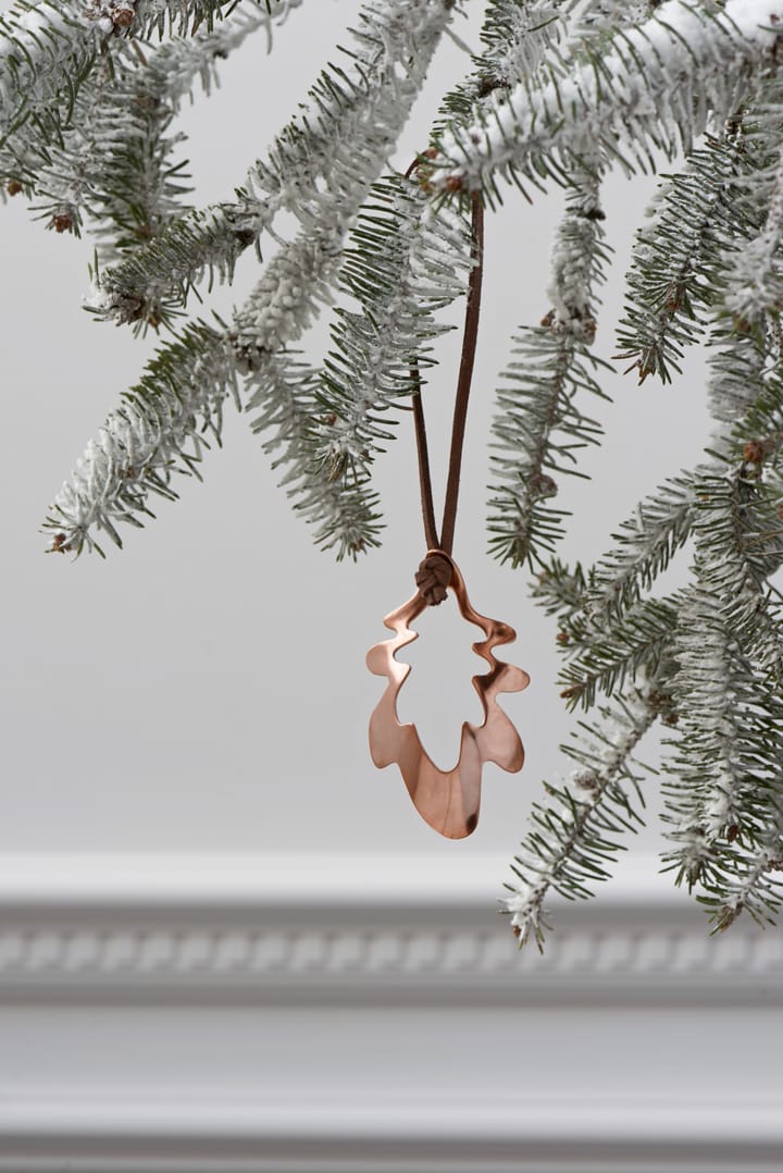 Forest tales ekblad julhänge 8,5 cm - Koppar - Rosendahl