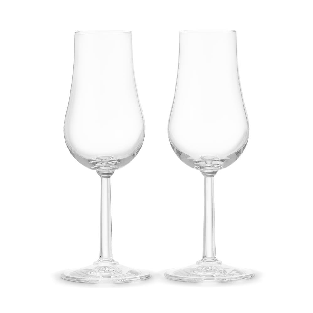 Rosendahl Grand Cru avec glas 2-pack | Skandinavisk Design | Whiskeyglas & Konjaksglas | Transparent