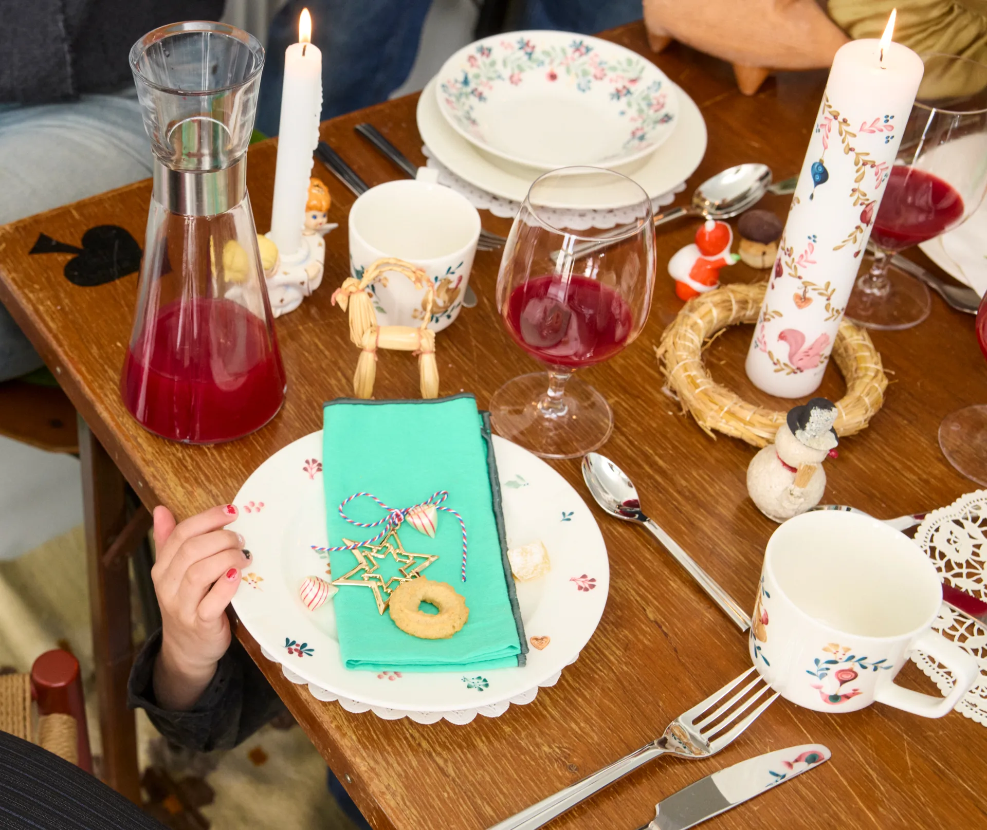 Grand Cru Cottage kalenderljus Ø5 cm, 2025 Rosendahl