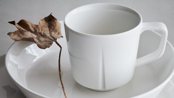 Grand Cru essentials middagstallrik Ø25 cm 4-pack, Vit Rosendahl