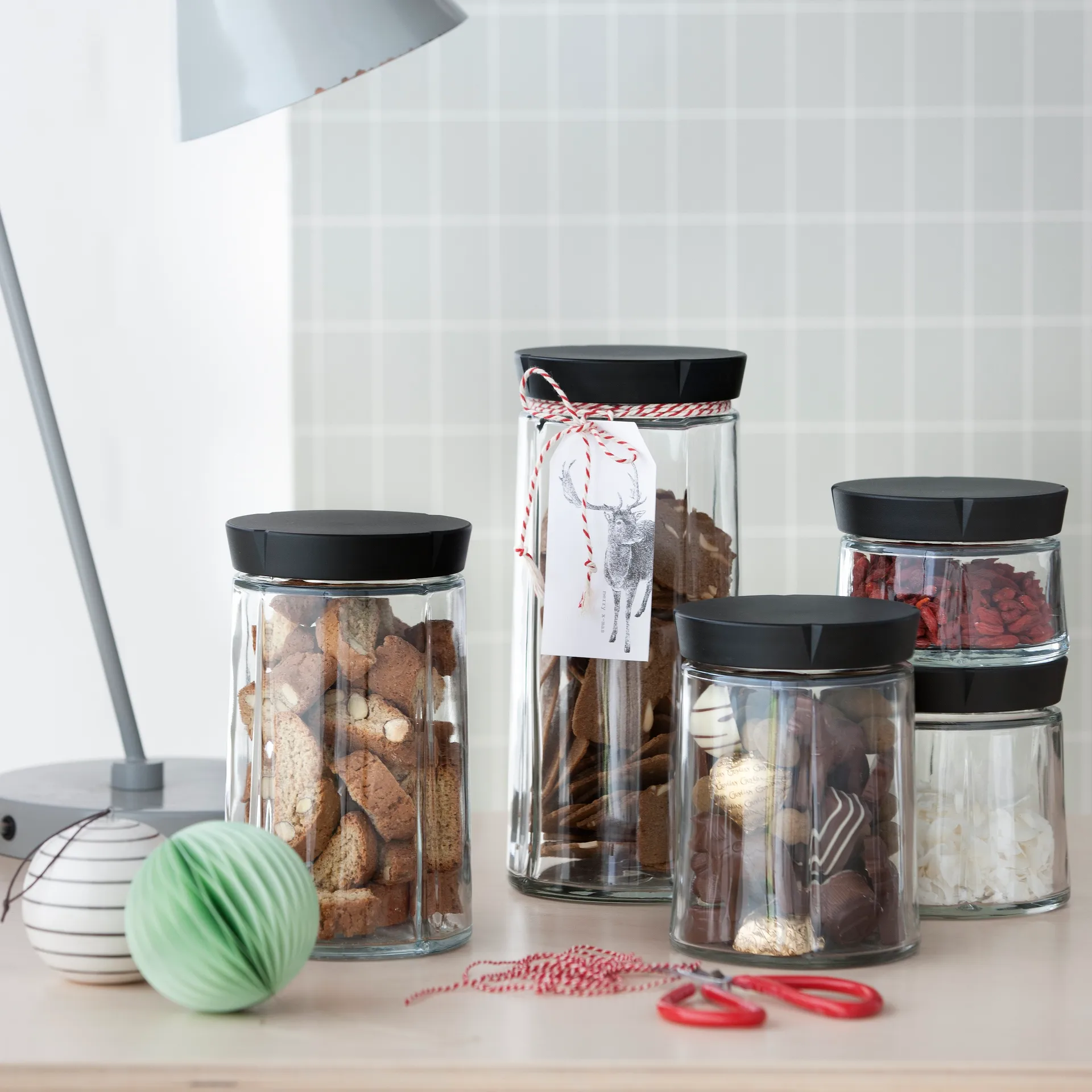 Grand Cru förvaringsburk glas, 1 l Rosendahl