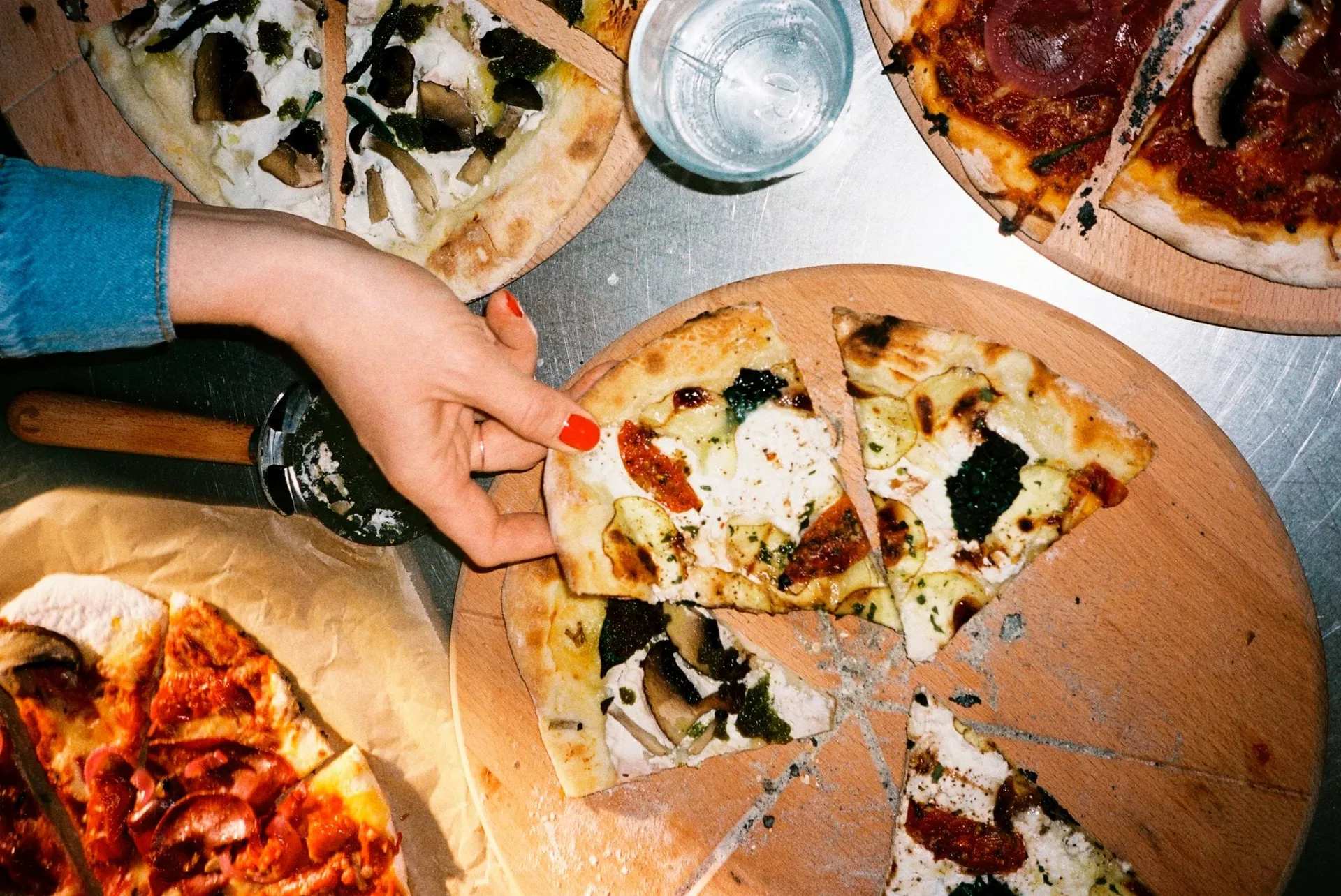 Grand Cru pizzabräda och pizzaskärare, Bok, Ø35 cm Rosendahl