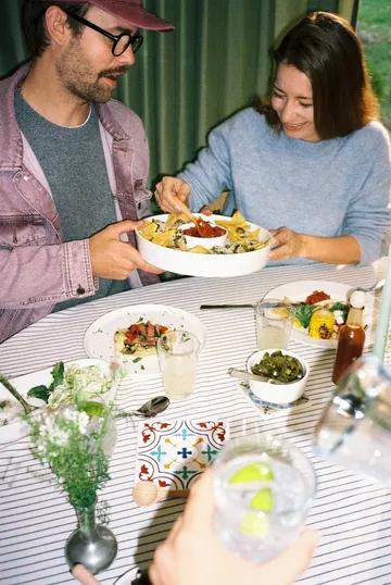 Grand Cru snackskål och sked - Vit, Ø10,5 cm - Rosendahl