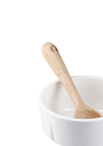 Grand Cru snackskål och sked - Vit, Ø9 cm - Rosendahl