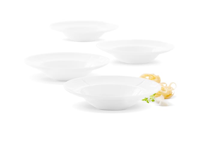 Grand Cru Soft djup tallrik Ø25 cm, Vit Rosendahl