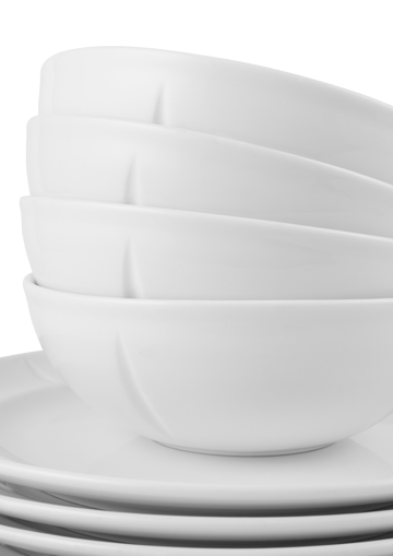 Grand Cru Soft servisset vit 16 delar - Vit - Rosendahl