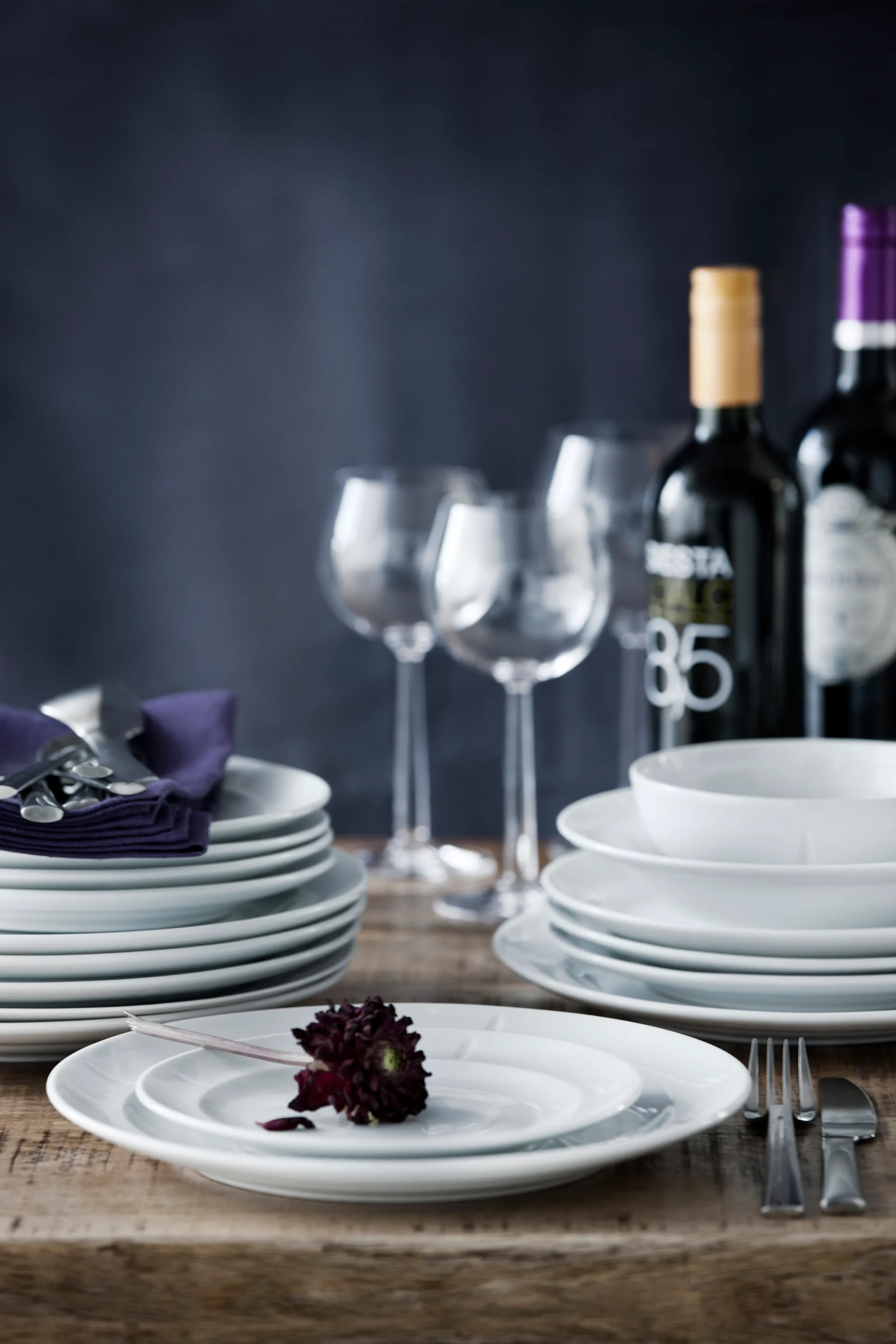 Grand Cru Soft tallrik Ø23 cm, Vit Rosendahl